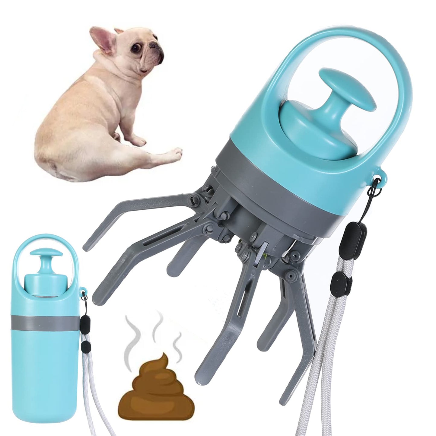 Portable Lightweight Dog Pooper Scooper With Built-in Poop Bag - Amazing Pup Goodies