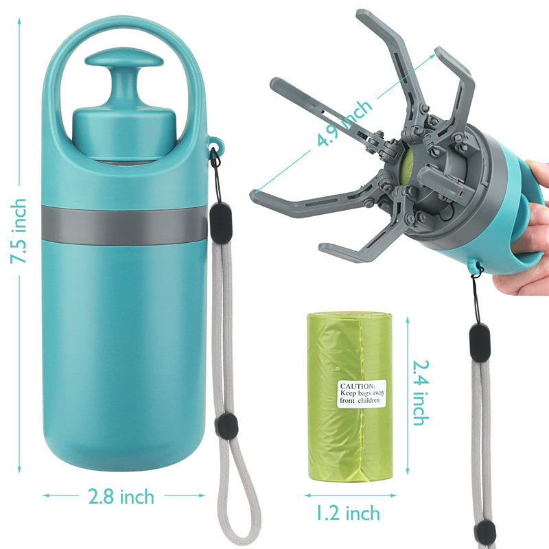 Portable Lightweight Dog Pooper Scooper With Built-in Poop Bag - Amazing Pup Goodies